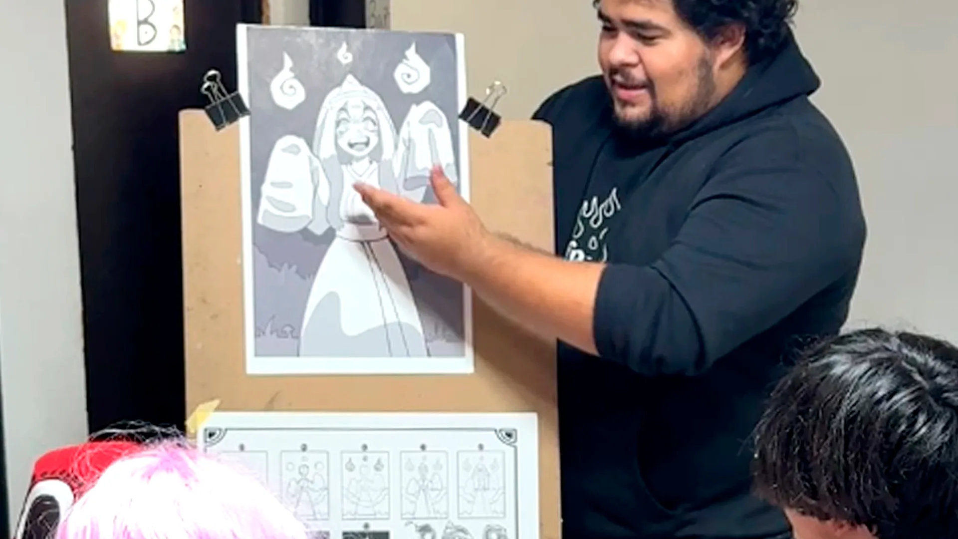Metodología del programa de dibujo anime para teens
