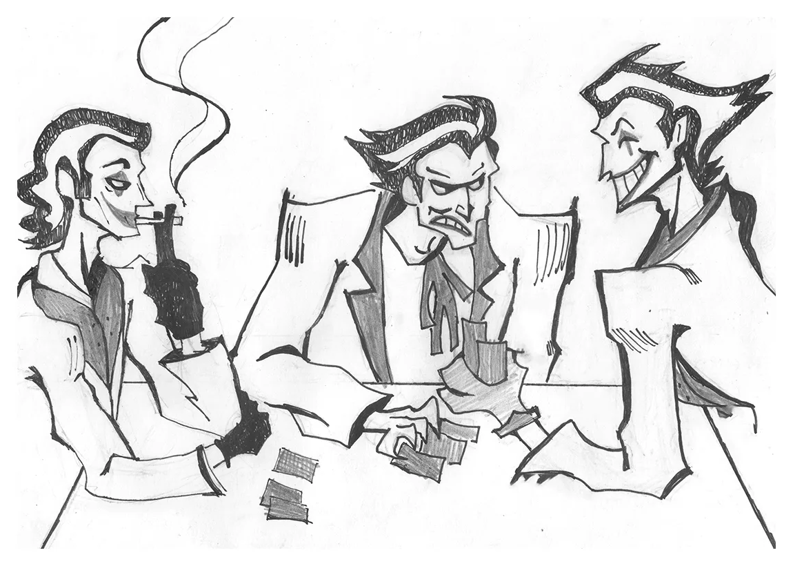 Edna V - 12 años Jokers jugando al poker
