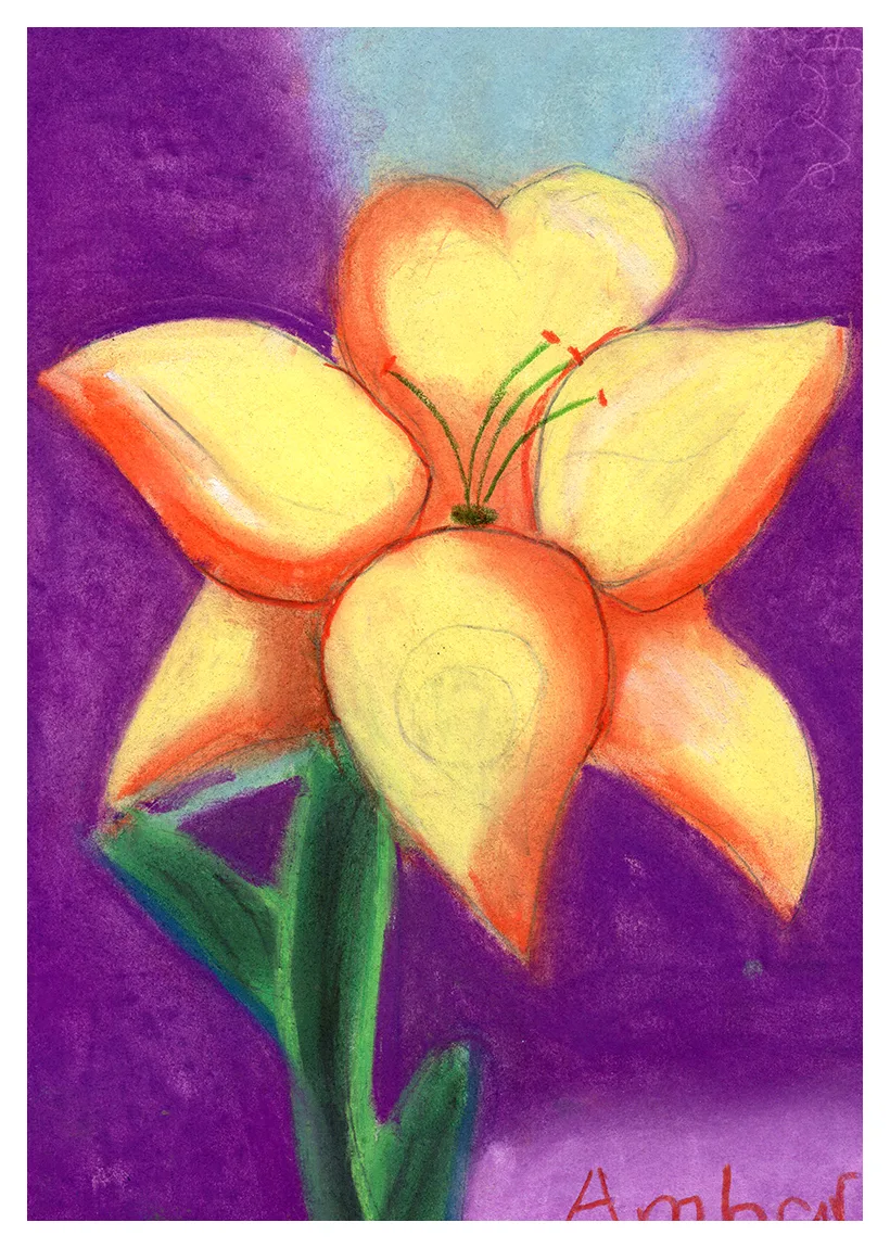 Ambar G - 6 años Flor fulgor