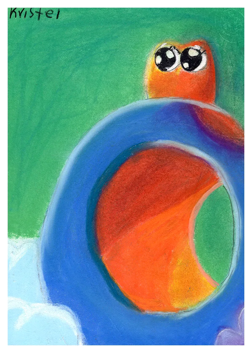 Kristel C - 8 años Sueños coloridos